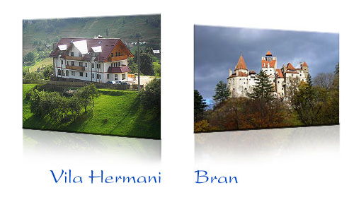 Pension und Drakula-Schloss